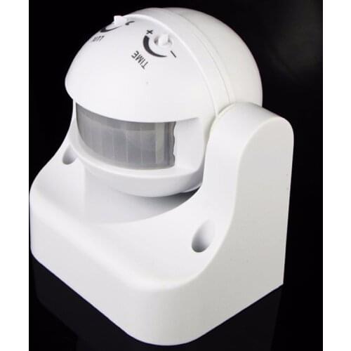110V-240V Outdoor Ip44 180 Degree 50/60Hz Security Pir Motion Movement Sensor Detector Switch Infrared Motion Sensor Switch