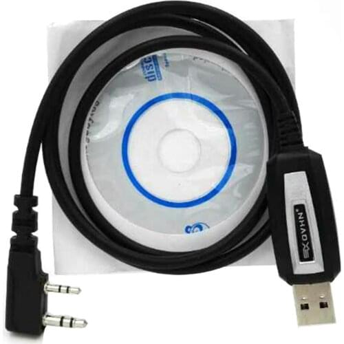 2 pin Retevis RT3 USB Programming Cable for DMR Radio Retevis RT3 TYT MD-380 Digital Walkie Talkie Hf Transceiver