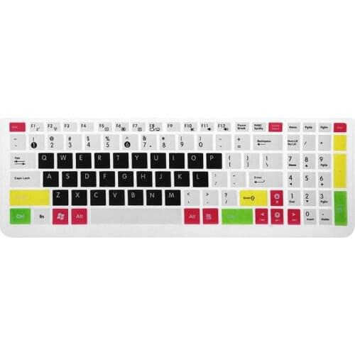 Keyboard Cover Keypad Film Skin Protector Notebook Silicone Protection for Asus K50 Laptop Accessory LX9A