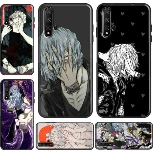 Tomura Shigaraki My Hero Academia Case For Huawei Nova 5T Y6 Y7 Y9 2019 Cover For Honor 10 Lite 8A 8X 9X 20 Pro 10i Coque