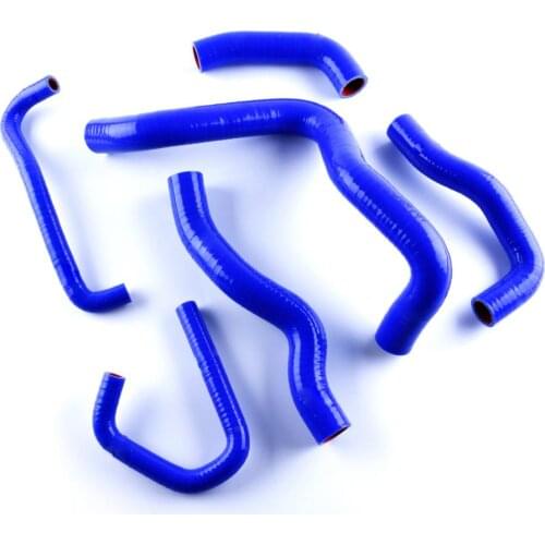 For KAWASAKI ZX6R 2009-2017 10 11 12 13 14 15 16 Motorcycle High Pressure Silicone Radiator Heater Coolant Tube Pipe Hose Kit