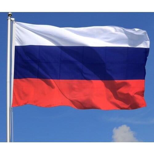 90*150cm Russia Flag Banner Handmade Party Bar RU ES USA Stripe Pennant Home Party Decoration Supplies CPE01