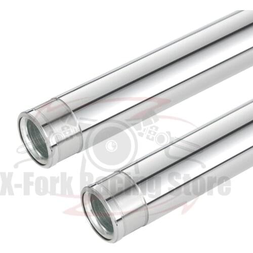 Front Fork Tubes Inner Pipes Pair for Kawasaki ER400 ER-4N 2011-2013 2012 EX400 NINJA400R 2011-2017 2012 2013 2014 2015 201