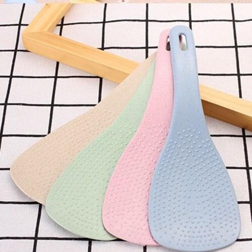 Wheat Straw Material Non-stick Rice Spoon Kitchen Utensil Rice Cooker Shovel Kitchen Accessories