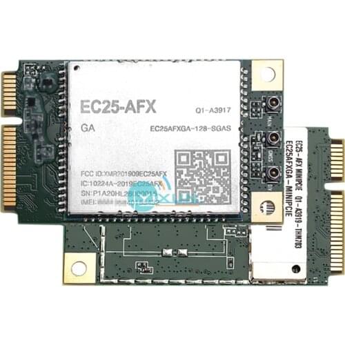 EC25 EC25-AFX MINIPCIE EC25AFXGA-128-SGAS LTE Cat4 mini pcie module B2/B4/B5/B12/B13/B14/B66/B71 North America Verizon