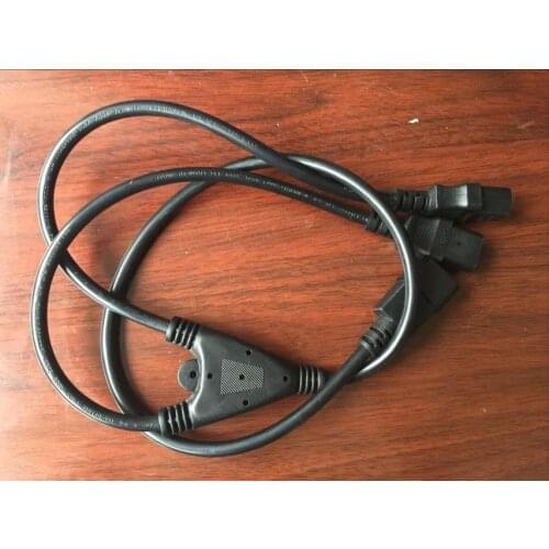 Single Server C14 to C19 Y Splitter Extension cable Power Cable Cord 1.4 meter AQJG More Discount Contact Us