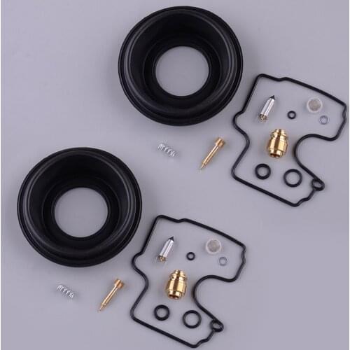2Sets Carburetor Repair Kit Diaphragm fit for Suzuki Intruder VL1500 1998 1999-2001 2002 2003 2004 VL800/Z 2001 2002 2003 2004