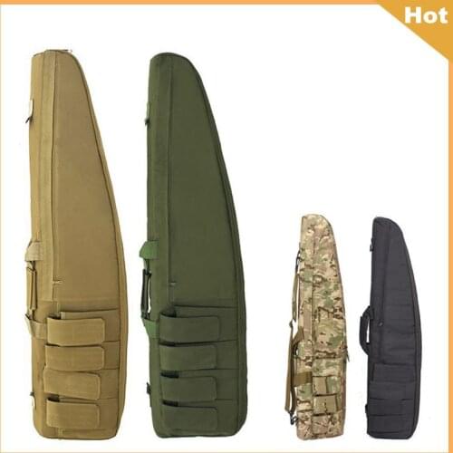 70 98 118cm Tactical Nylon Gun Bag Hunting Camping Bag Airsoft Holster Rifle Case Military Gear Outdoor Sport Molle Pack Black