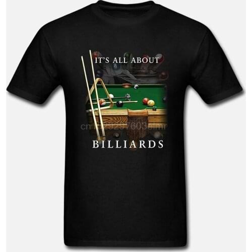 Its all about Billiards - Black - Adult Sizes