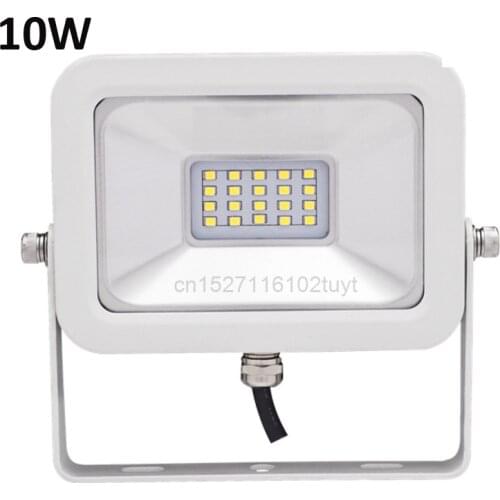 10pcs/lot NEW LED Flood Lamp 10W 20W 30W 50W 100W 150W Ac85-265v IP65 Cold White Outdoor Lighting Refletor LED Waterproof IP65