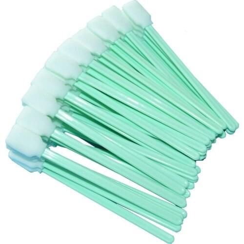50PC Cleaning Cotton Swab and Ink Brush Sponge Stick For Epson For Canon For HP Printhead Clean Wiper