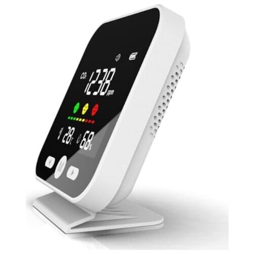 28EA Air Quality Meter Monitor CO2 Detector Carbon Dioxide Monitor Particulate Matter Dust Temperature Humidity Detector