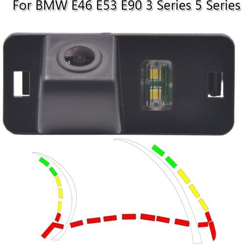HD High quality CCD dynamic trajectory car rear view camera for BMW E39/E46/E90/E53/3 SERIES/5 SERIES