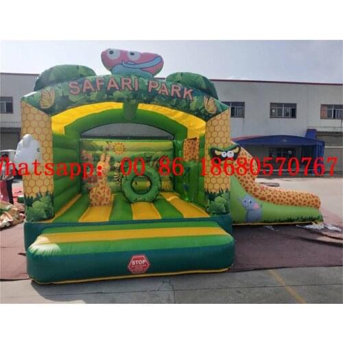 Hot selling inflatable animal park bouncing house jumping castle jumping combination