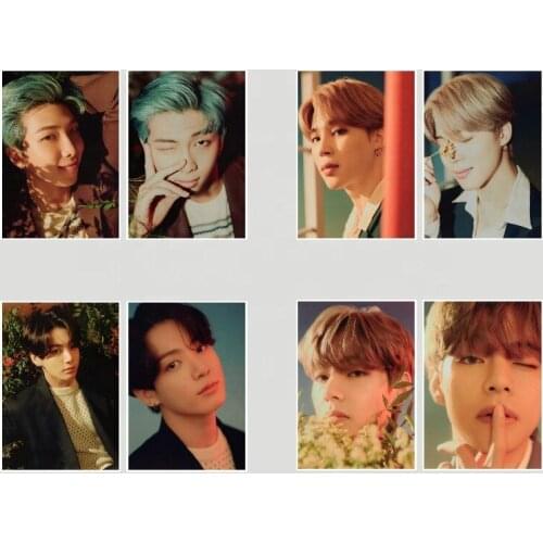 2PCS KPOP Bangtan Boys 2021 BUTTER Poster Wall Stickers JUNG KOOK V JIMIN JIN SUGA RM J-HOPE Room Decoration Wall Decor