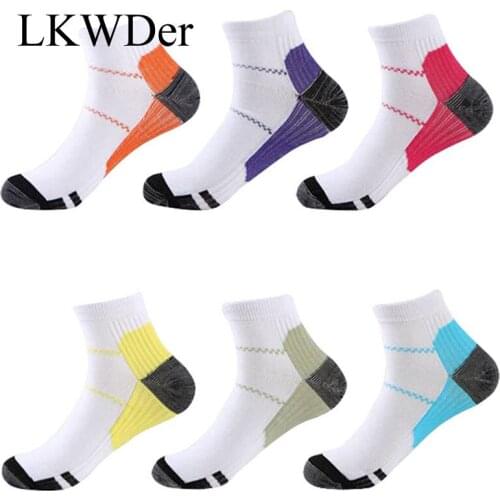 LKWDer 3pairs High Quality Foot Compression Socks Men Plantar Fasciitis Heel Spurs Arch Pain Socks Women Venous Sox Meias Unisex