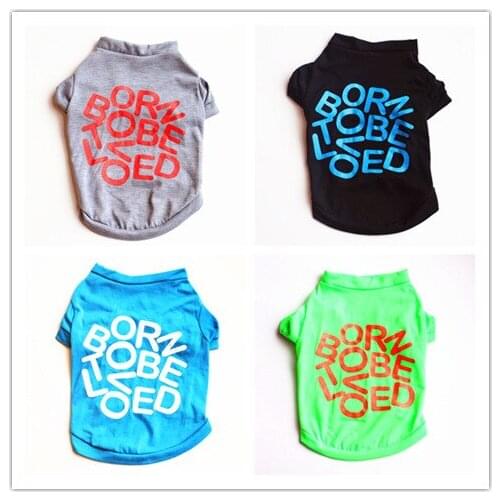 Dog Clothes For Small Dogs Summer Clothes Chihuahua Puppy Clothing Shirt Winter Warm Vest Printed