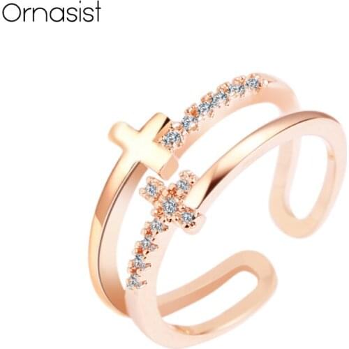 Ornasist Rings With Crystals