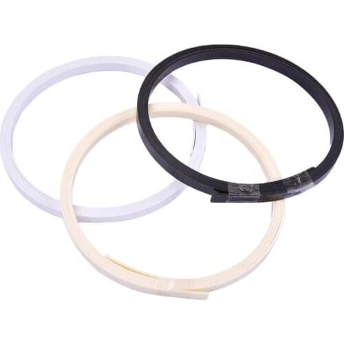 3Pcs ABS Plastic Binding Purfling Strips Edge Trim Inlay Body Project for Guitar Bass Ukulele Perfect Accessories 165cm