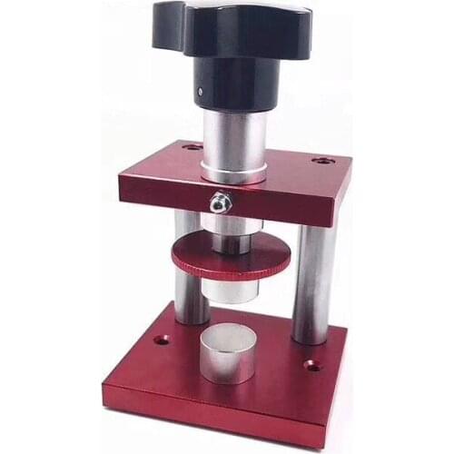 Medium Heavy Duty Watch Case Pressing Tool with 20 Nylon Dies for Watch Repair
