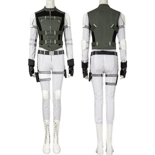Superheroine Widow 2020 Cosplay Costume Yelena Belova Outfit Halloween Masquerade Bodysuit Full Sets With Accessories