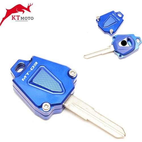 For Yamaha MT03 MT 03 MT-03 2015 2016 2017 2018 2019 2020 2021 High Quality CNC Key Cover Case Shell Motorcycle accessories