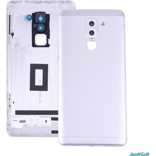 For Huawei Honor 6X Spare Parts Back Battery Cover Door Housing Original Replacement Side Buttons + Camera Flash Lens