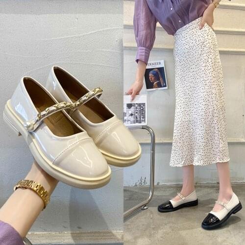 Mixed Colors Patchwork Plaid Tweed Mary Janes Shoes Women 2021 Round Toe Buckle Strap Brand Design Platform Heel Shoes