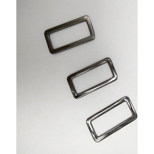 1 1/4 inch Gunmetal square buckle 32mm rectangle strap buckle for bags , bag accessory supplier 100pcs/lot