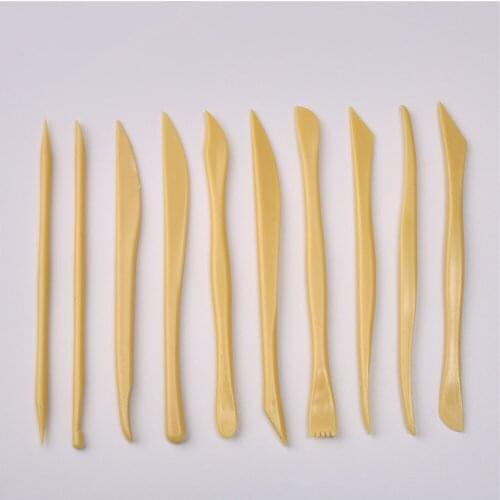10 Sticks Packaging Plastic Children Art Supplies Clay Sculpture Tools Figure Model Clay DIY Tools Pottery & Ceramics Tools Set