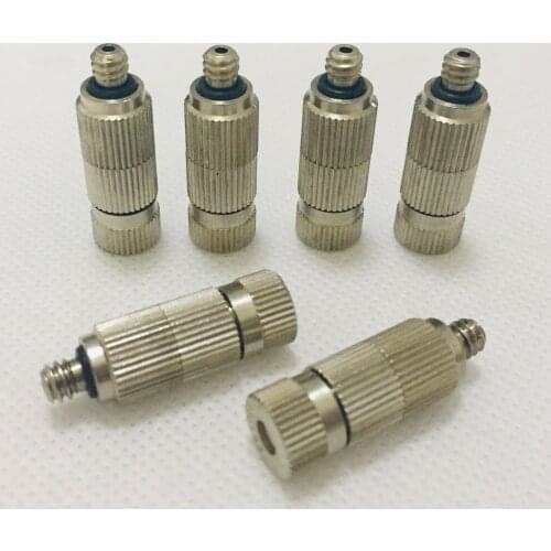 10 pcs/lot ) Anti-drop high pressure fog misting nozzle ,Dust removal, cooling,disinfection, Garden sprinkler, Sprayers