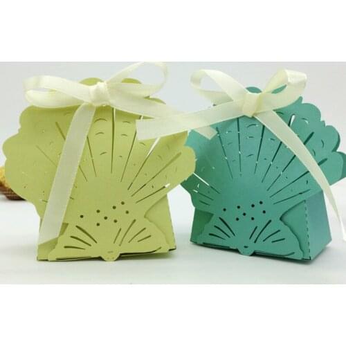 50 Pcs/lot Romantic Wedding Favor Laser Cut Hollow Candy Boxes European Chocolate Candy Box 5z-SH150