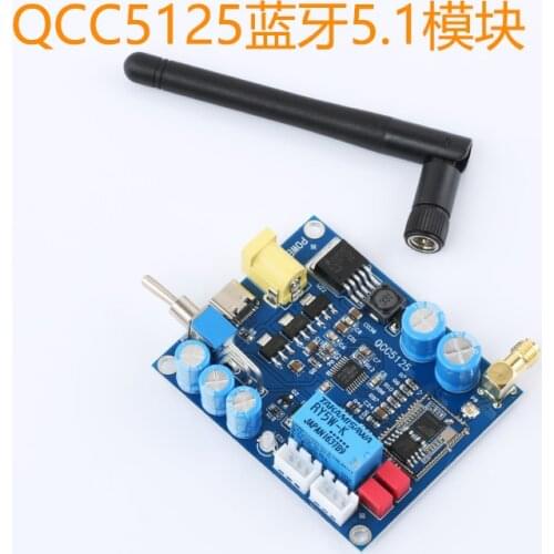 Bluetooth 5.1 wireless audio receiver QCC5125 core upgrade CSR8675 support LDAC music converter