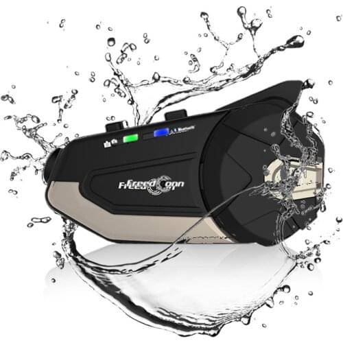 Motorcycle Bluetooth helmet Headset R1 Driving recorder Camera HD Wireless WiFi Intercom Bluetooth 4.1 Intercom FREEDCONN