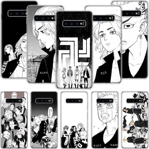 Tokyo Revengers Anime Phone Case For Samsung Galaxy S10 S20 S21 S9 S8 S7 Note 10 20 9 8 FE J4 J6 Ultra Plus Lite Pro + Edge Cove
