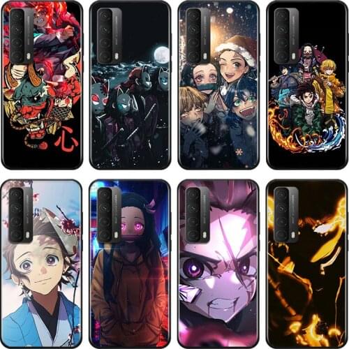 Demon Slayer Kimetsu No Yaiba For Huawei Y9A Y9S Y9 Y8P Y8S Y7A Y7P Y7 Y6 Y6P Y6S Y5P Y5 Prime Pro 2019 2020 Phone Case