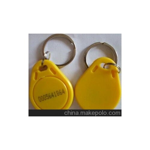 Read-write FM1108 13.56MHz RFID IC Key Tags Keyfobs token key