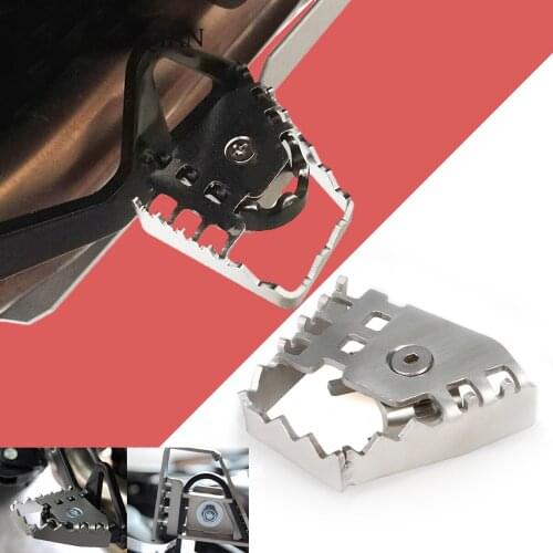 For BMW F800GS F700 F650 R1200GS Billet Wide Foot Pegs Pedals Brake Pedals Rest Footpegs Moto Parts Motorcycle Accessories