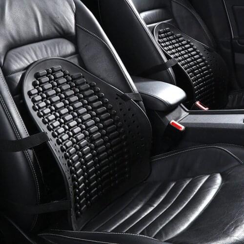 Car Chair Back Support Massage Cushion Relief Lumbar Car Truck Office Home Cushion Seat Chair Lumbar Back Support For Car Office