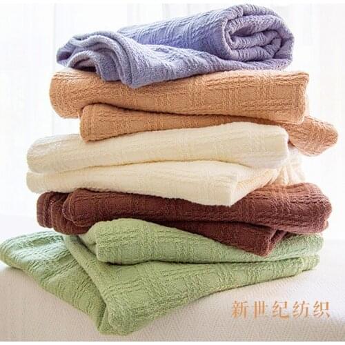 Cotton Blankets Cotton Thread Blankets Towels Knitted Blankets Office Summer Blankets Siesta Single Double Blankets Sofa Towels