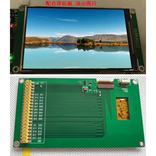 IPS 4.0 inch HD TFT LCD Color Screen with Adapter Board R61408 Drive IC 24Bit RGB888 800*480