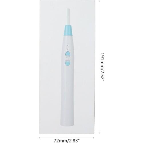 M89F Wifi Ear Cleaning Endoscope Camera Ear Pick Tool Visual Earpick Mini Borescope with 6 LED Lights Earwax Remover Cleaning