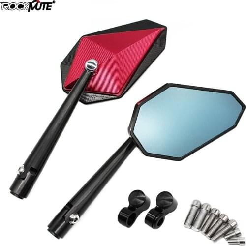 Motorcycle Rearview Mirror Side Mirrors CNC Aluminum Adjusting For DUCATI Diavel 1260 /S Monster 796 797 821 900 S2R S4 S4R S4R