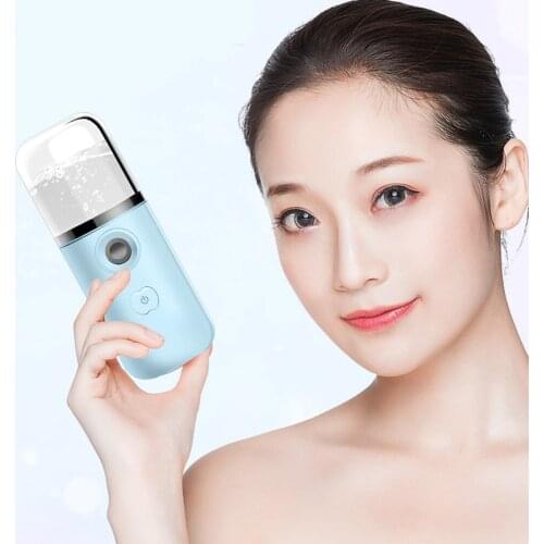 30ml Portable USB Nebulizer Beauty Instrument Nano Mist Facial Sprayer Face Steamer Humidifier Skin Care Tools