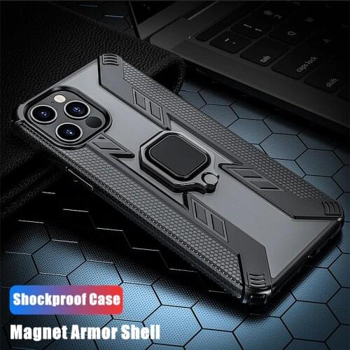 Shockproof Coque For iPhone 11 12 Pro Xs Max XR X 8 7 Plus SE 2020 Anti Shock Magnet Armor Shell Case Cover For Apple iPhone 11