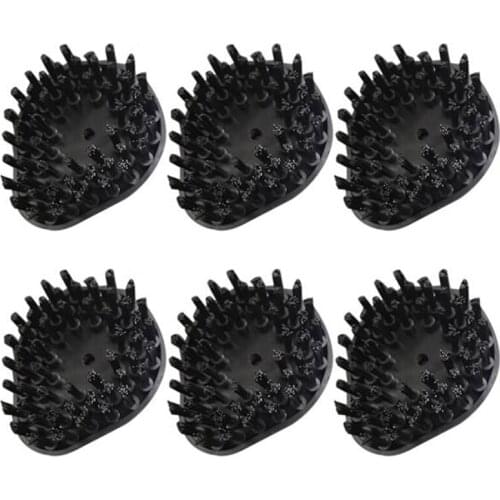 Cleaning Machine Brush Head Steam Washer Brushes Head Multi-Purpose Cleaning Brush Head Cleaner Accessory 6Pcs