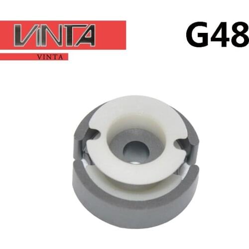 5PCS High frequency Type GU48 soft ferrite core magnetic core transformer PC40 Bobbin Frame Mn-Zn Material Pot