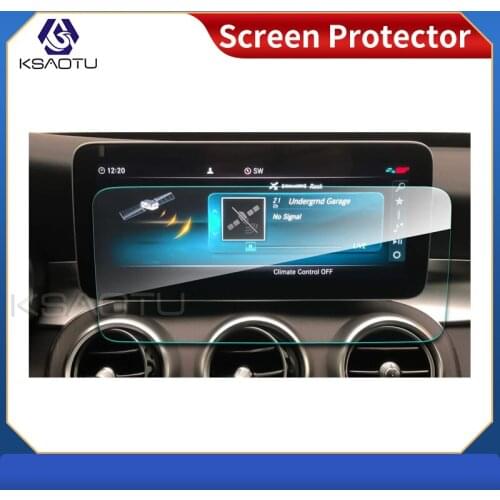 For Mercedes Benz C-Class W205 2019 2020 10.25Inch Navigation Screen Film High Sensitivity Screen Protector