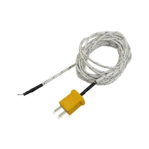 10Ft(3M) Length SMPW-K-M Connector Thermocouple Cord -50 to 204 Celsius