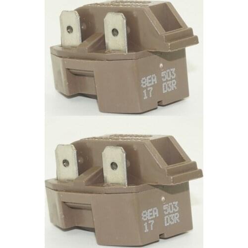 220V Start Relay Universal Refrigerator Freezer Compressor PTC IC-4 -- pack of 2